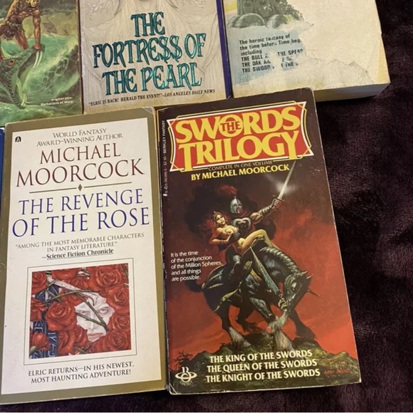 Michael Moorcock 7 Books Science Fiction Fantasy Vintage Book Lot #3 - Picture 3 of 8